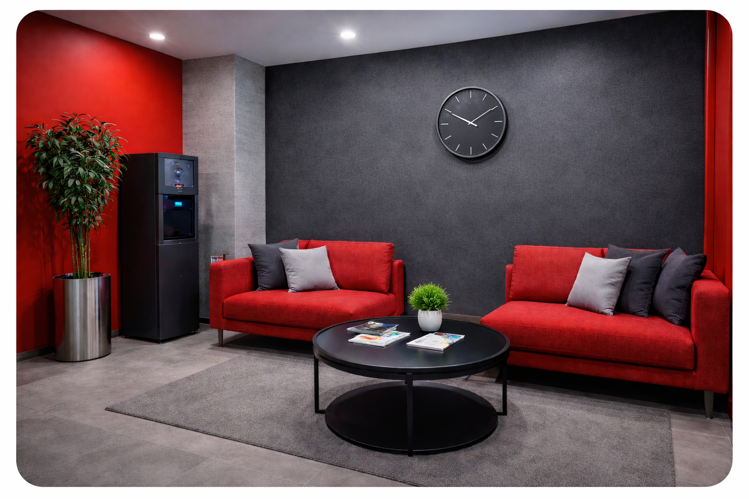 Зона ожидания клиентов